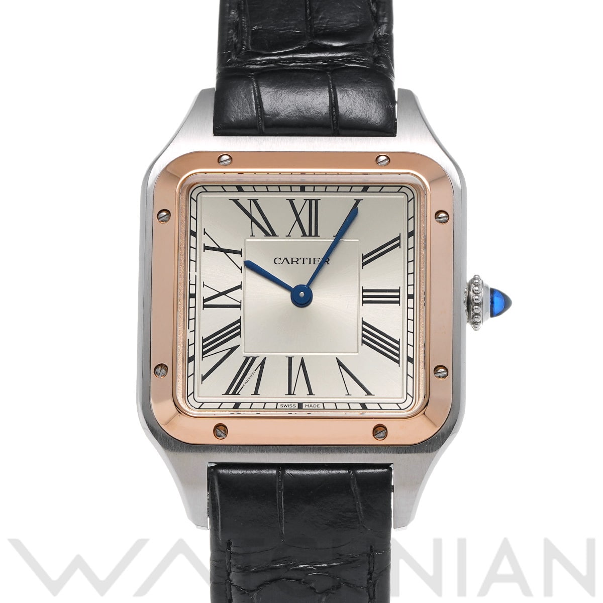 カルティエ サントス デュモン LM W2SA0011 シルバー メンズ 時計 【中古】【wristwatch】