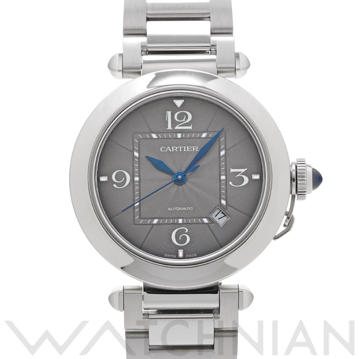 カルティエ パシャ ドゥ カルティエ 41mm WSPA0026 ダークグレー メンズ 時計 【中古】【wristwatch】