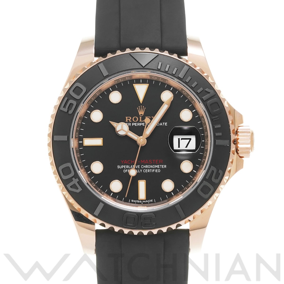 ロレックス ヨットマスター 40 116655 ブラック メンズ 時計 【中古】【wristwatch】