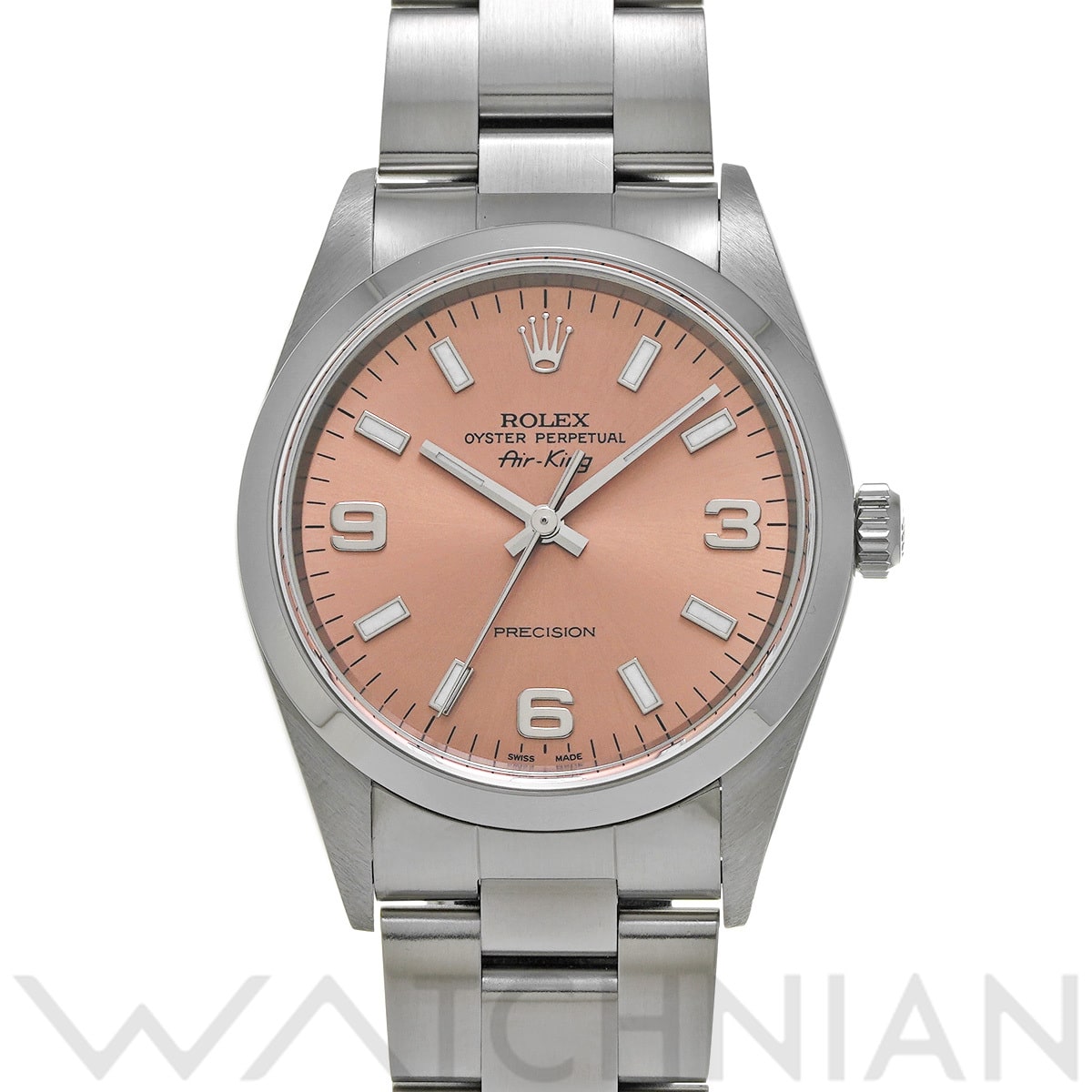 ロレックス エアキング 14000 ピンク メンズ 時計 【中古】【wristwatch】