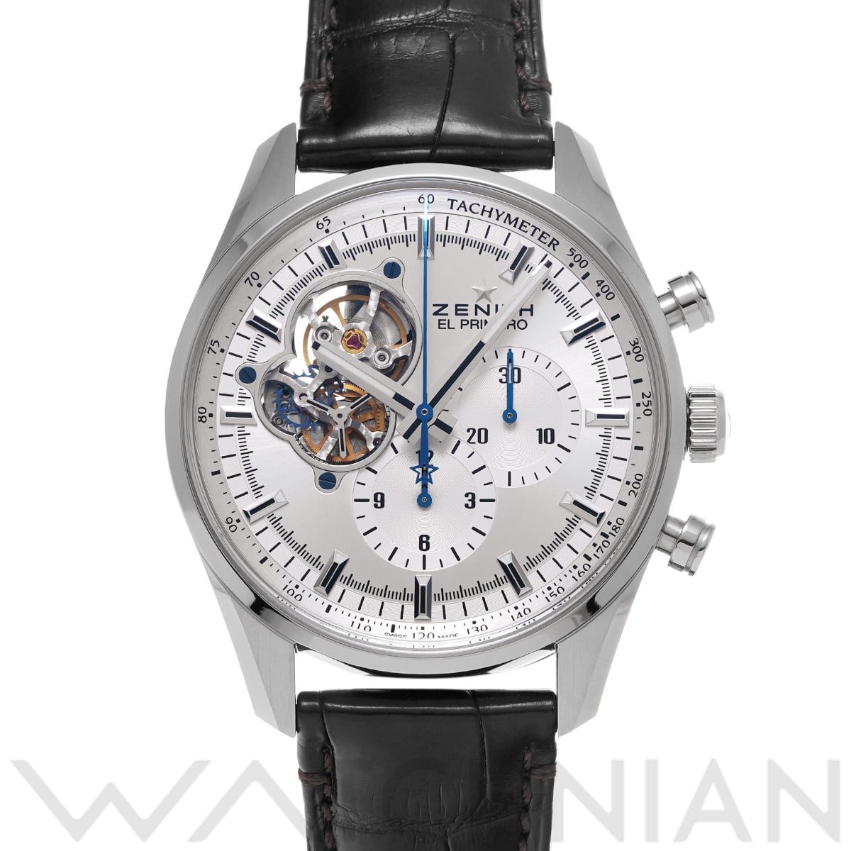 ゼニス クロノマスター エル・プリメロ オープン 03.2040.4061/01.C494 シルバー メンズ 時計 【中古】【wristwatch】
