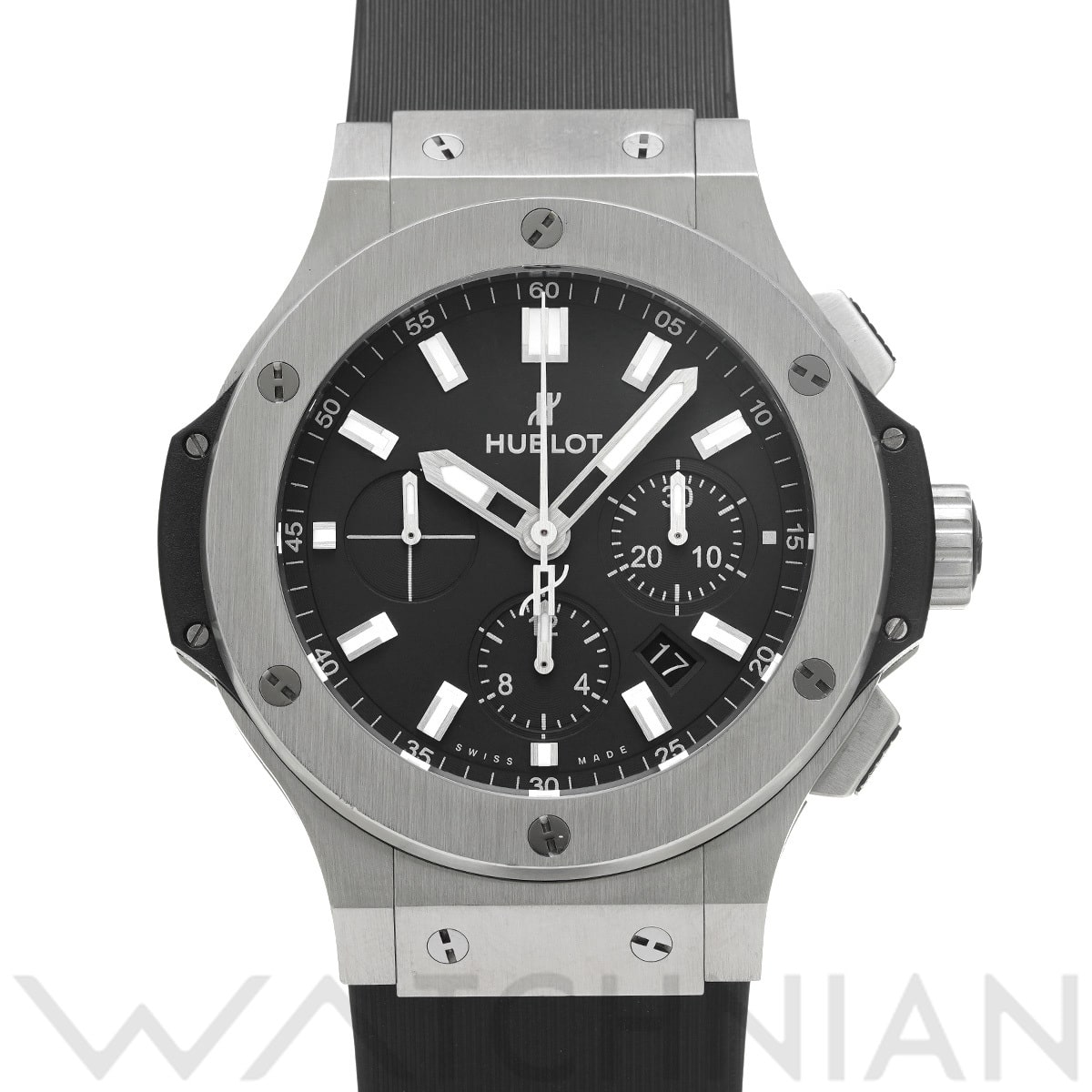 ウブロ ビッグバン スチール 301.SX.1170.RX ブラック メンズ 時計 【中古】【wristwatch】