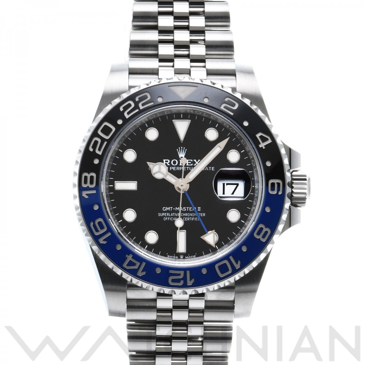 ロレックス GMTマスターII 126710BLNR ブラック メンズ 時計 【新品】【wristwatch】