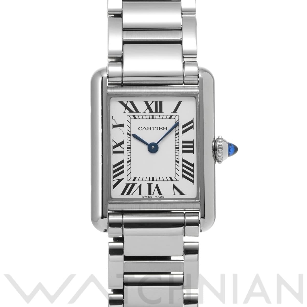 カルティエ タンク マスト SM WSTA0051 シルバー レディース 時計 【中古】【wristwatch】