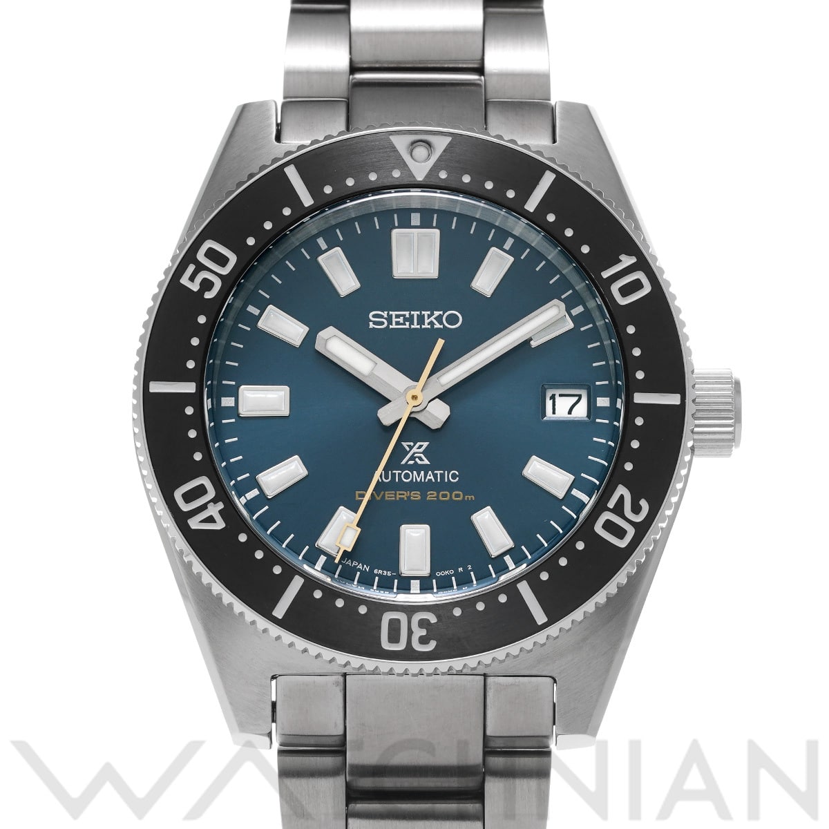 セイコー プロスペックス ダイバー スキューバ 55th SBDC107 ブルー メンズ 時計 【中古】【wristwatch】