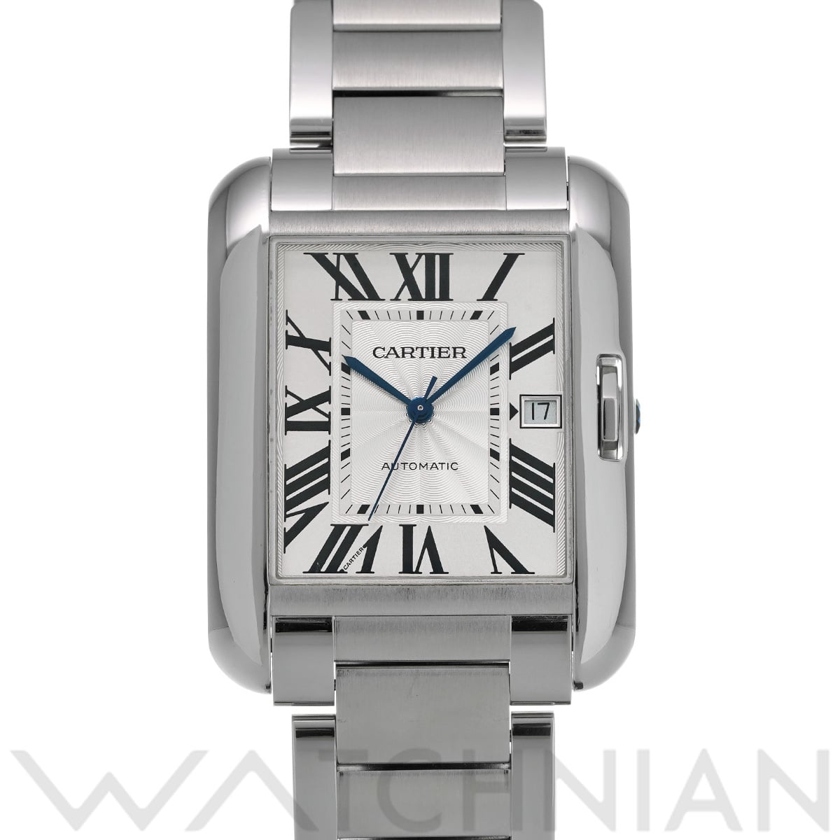 カルティエ タンク アングレーズ XL W5310008 シルバー メンズ 時計 【中古】【wristwatch】