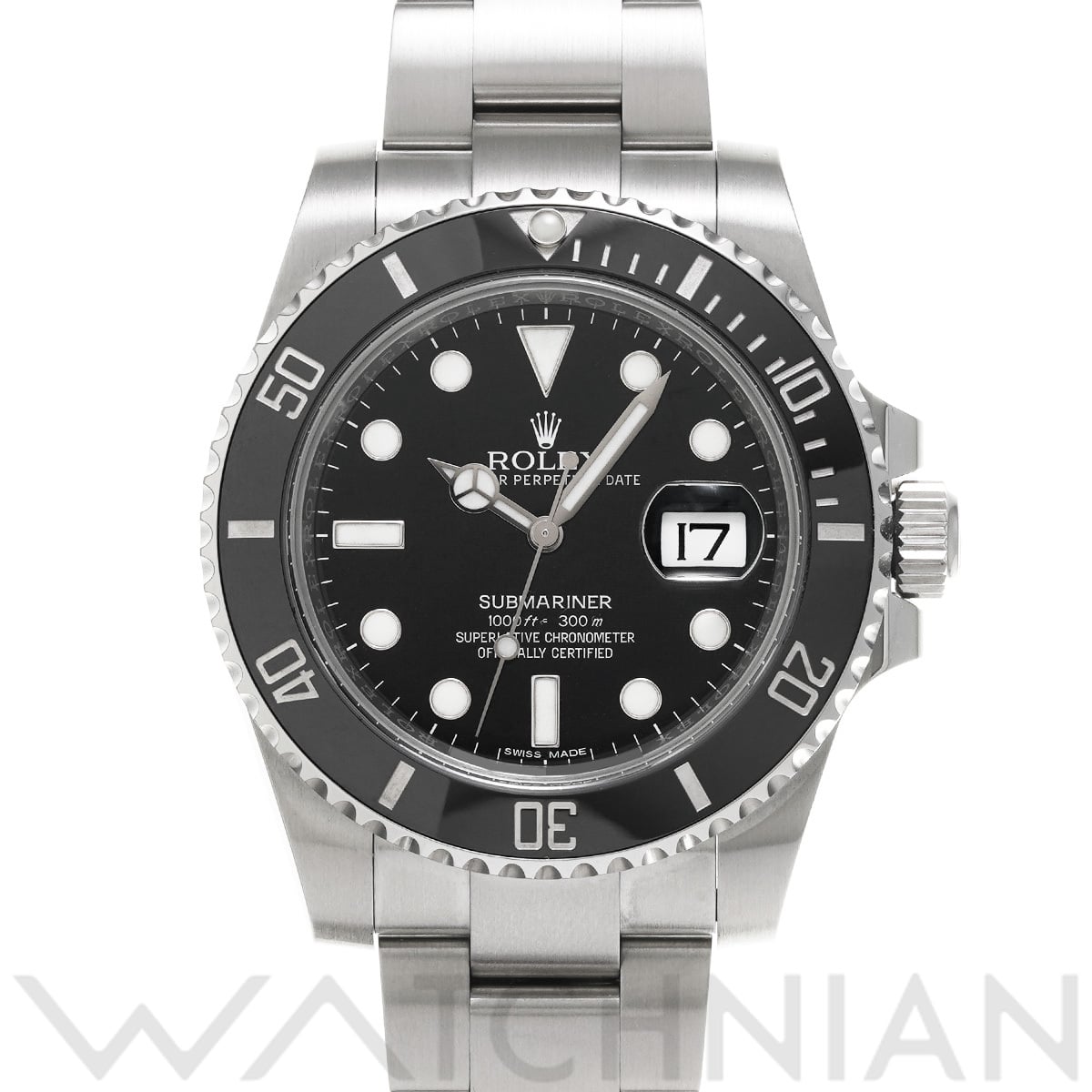 ロレックス サブマリーナ デイト 116610LN ブラック メンズ 時計 【中古】【wristwatch】