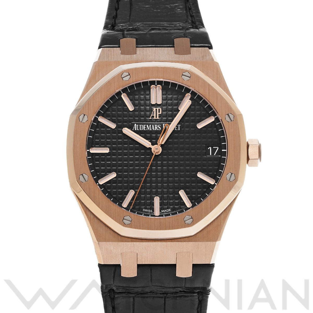 オーデマ ピゲ ロイヤルオーク 15500OR.OO.D002CR.01 ブラック メンズ 時計 【中古】【wristwatch】