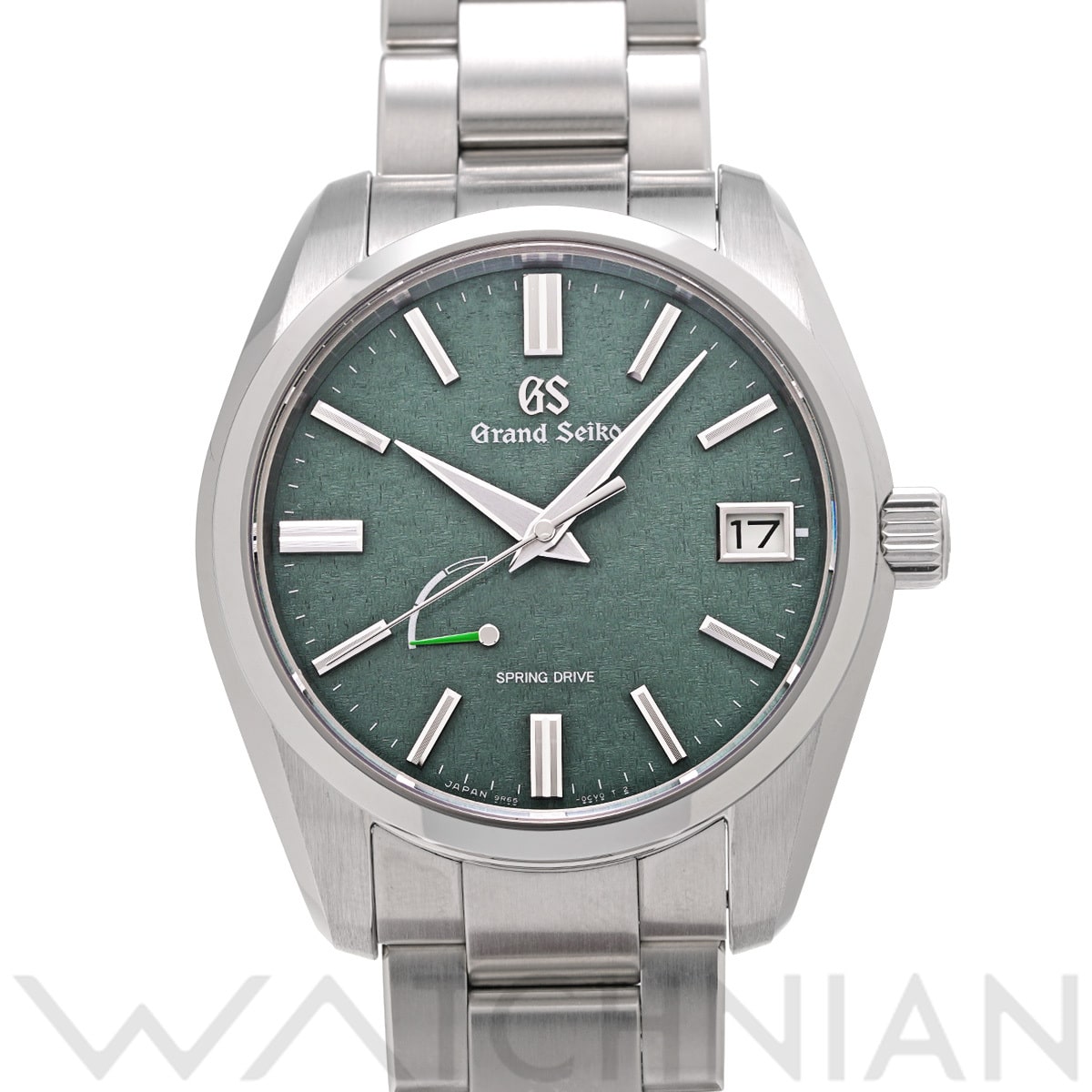 グランドセイコー ヘリテージコレクション スプリングドライブ SBGA495 ボタニカルグリーン メンズ 時計 【中古】【wristwatch】