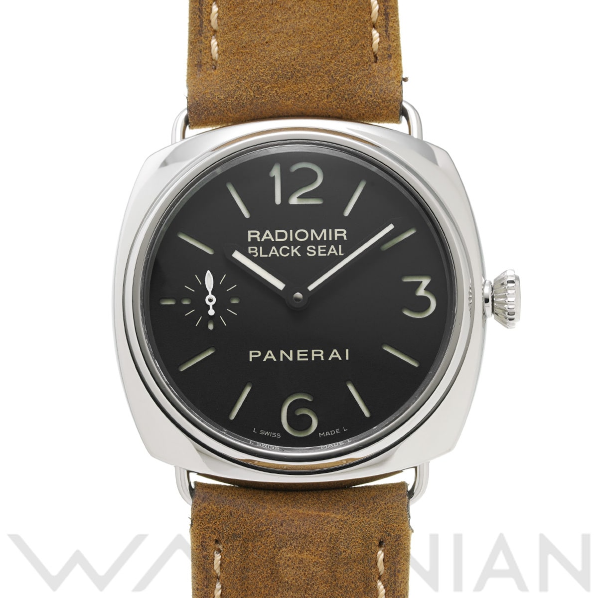パネライ ラジオミール ブラックシール PAM00183 ブラック メンズ 時計 【中古】【wristwatch】