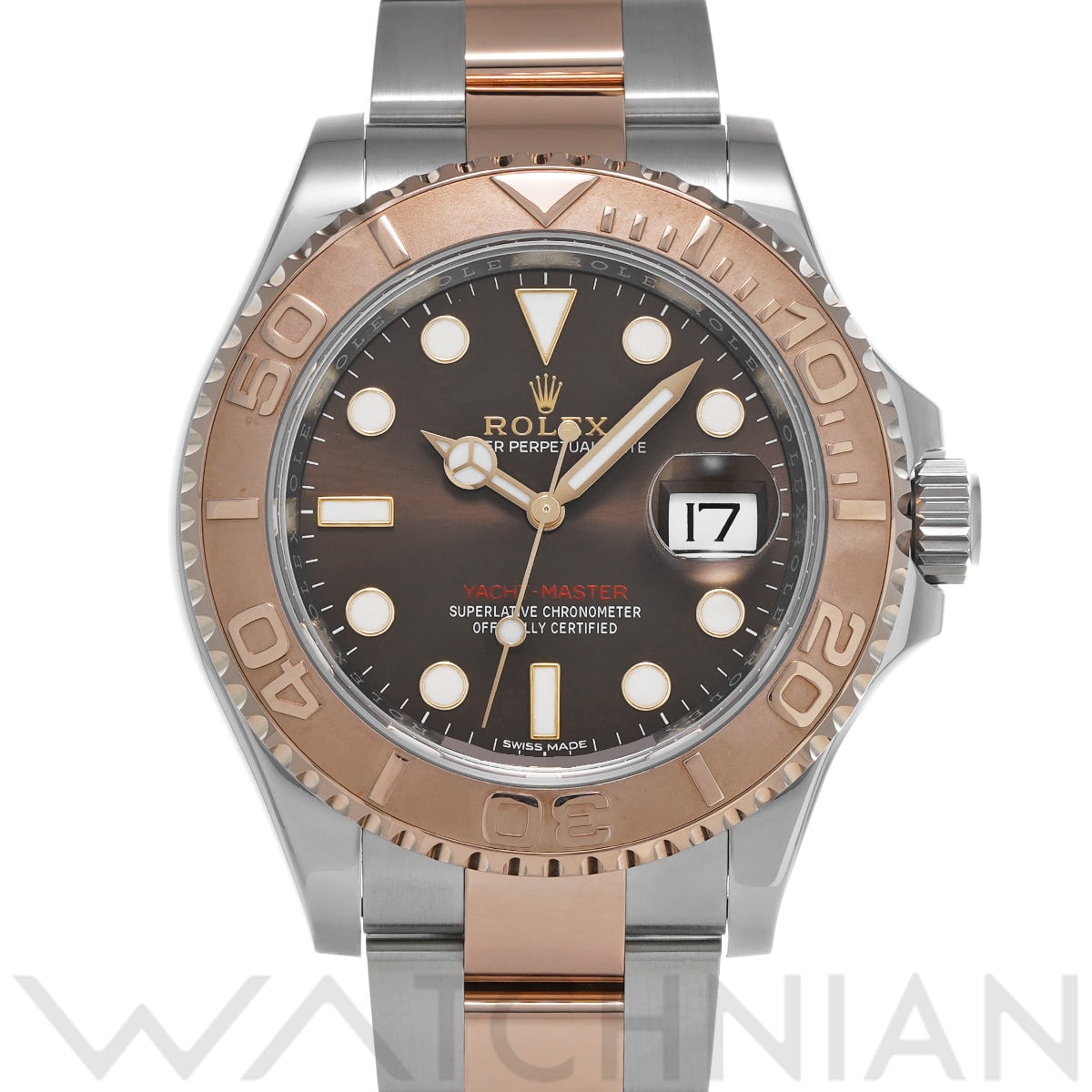 ロレックス ヨットマスター 40 116621 チョコレート メンズ 時計 【中古】【wristwatch】