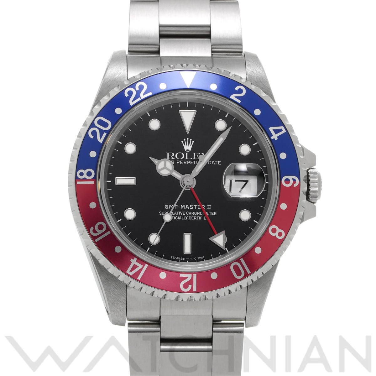 ロレックス GMTマスターII 16710 ブラック メンズ 時計 【中古】【wristwatch】