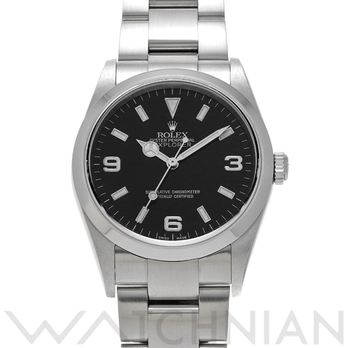 ロレックス エクスプローラー 114270 ブラック メンズ 時計 【中古】【wristwatch】