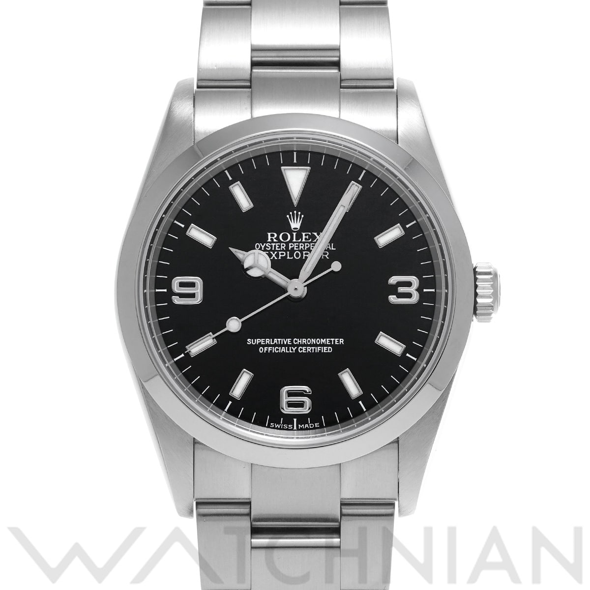 ロレックス エクスプローラー 114270 ブラック メンズ 時計 【中古】【wristwatch】