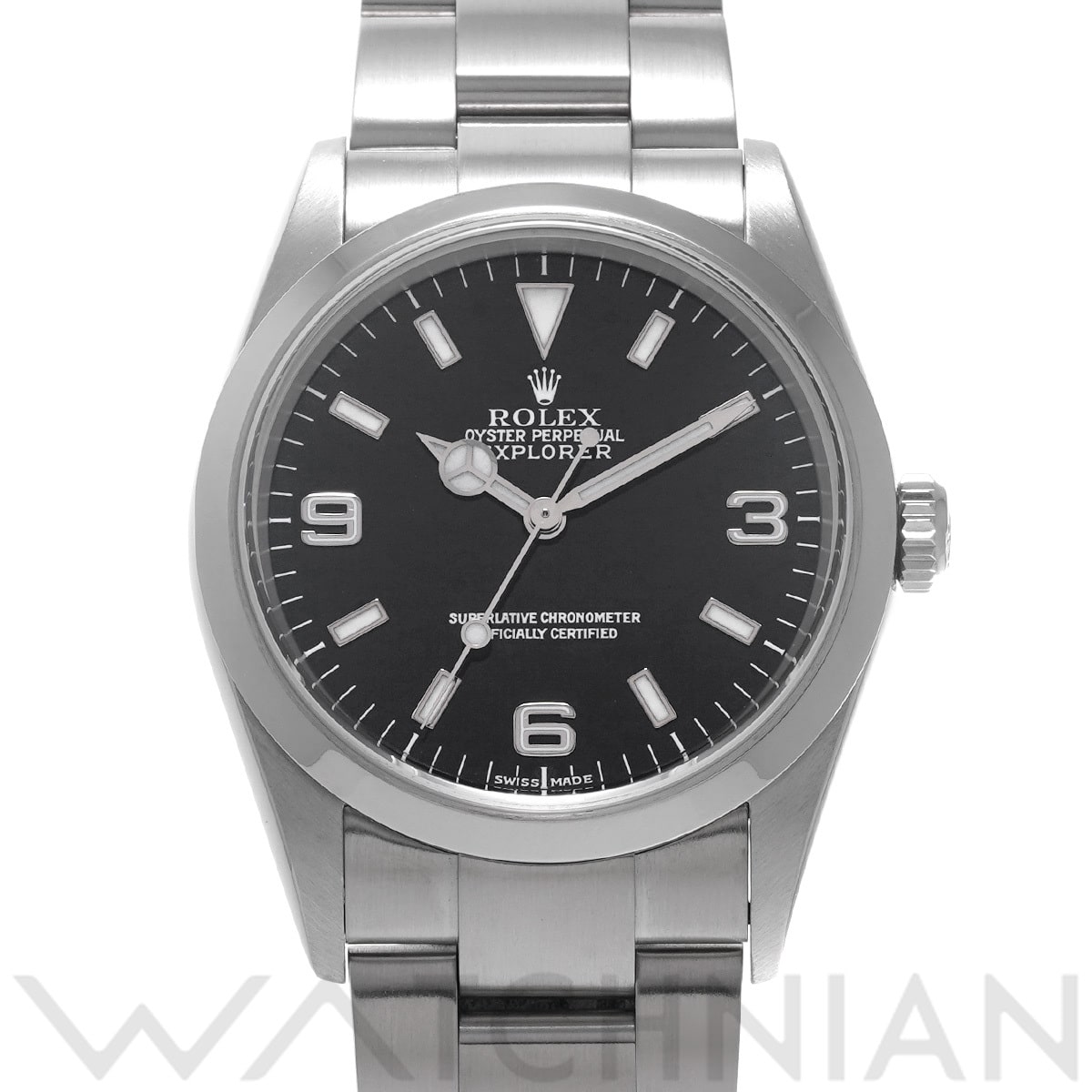 ロレックス エクスプローラー 114270 ブラック メンズ 時計 【中古】【wristwatch】