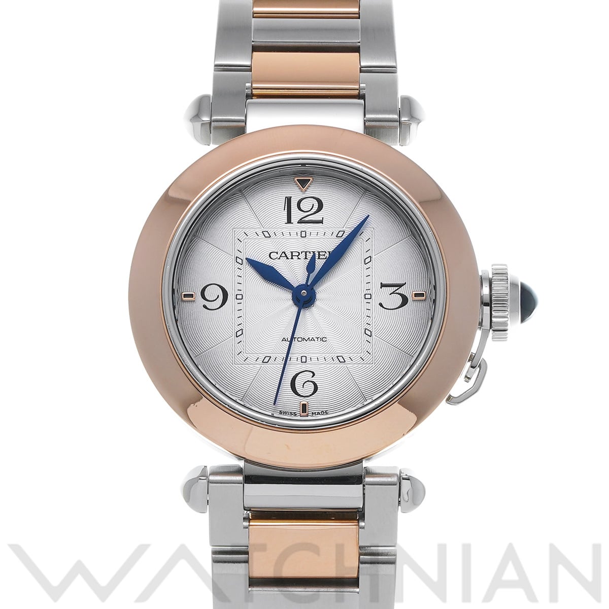 カルティエ パシャ ドゥ カルティエ 35mm W2PA0008 シルバー ユニセックス 時計 【中古】【wristwatch】