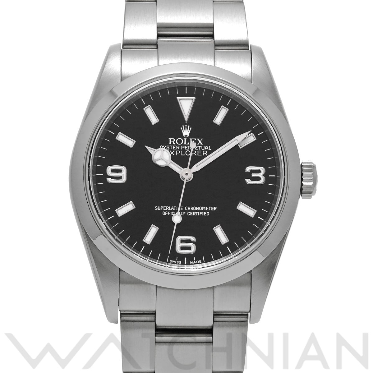 ロレックス エクスプローラー 114270 ブラック メンズ 時計 【中古】【wristwatch】