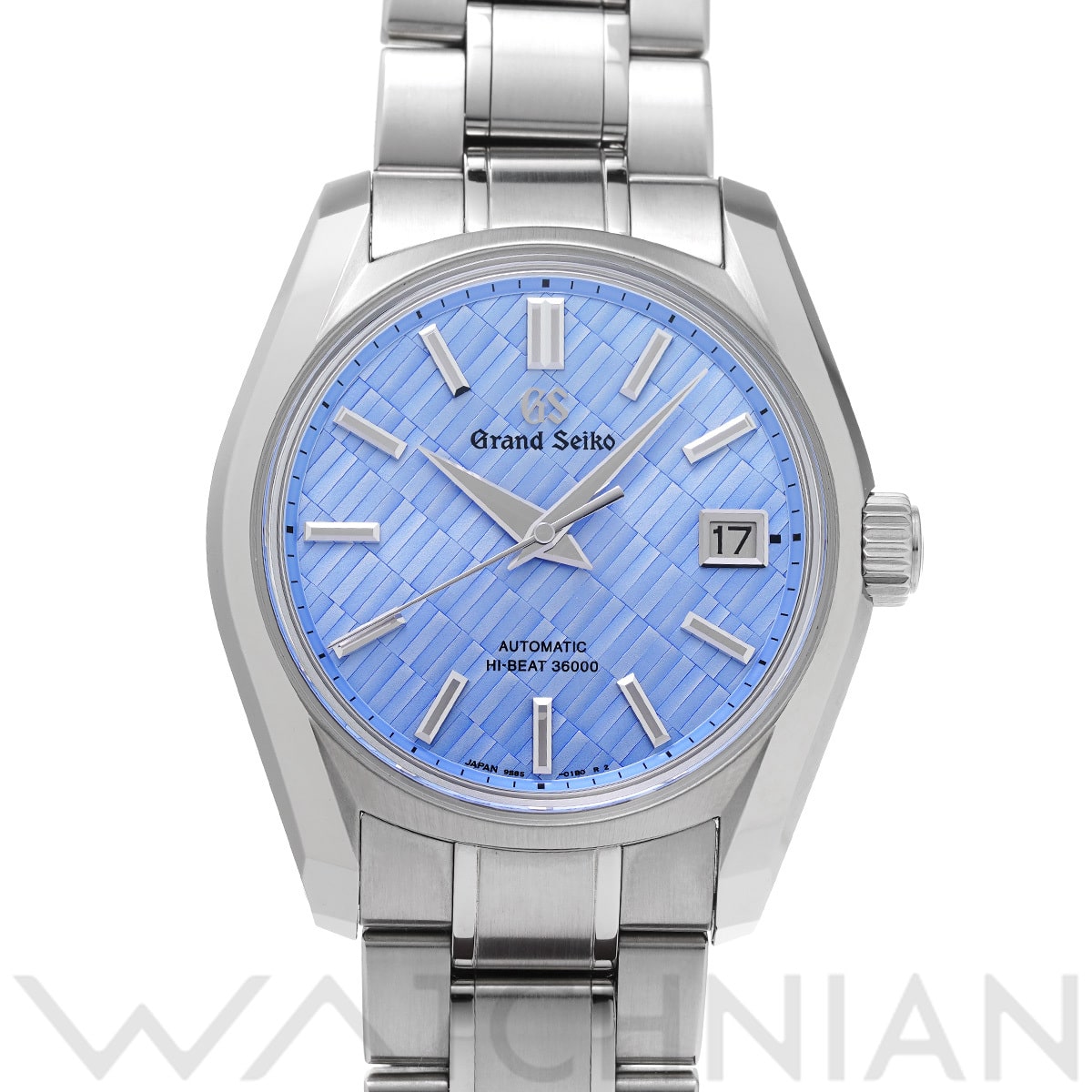 グランドセイコー ヘリテージコレクション メカニカル ハイビート36000 GINZA SBGH317 ブルー メンズ 時計 【中古】【wristwatch】