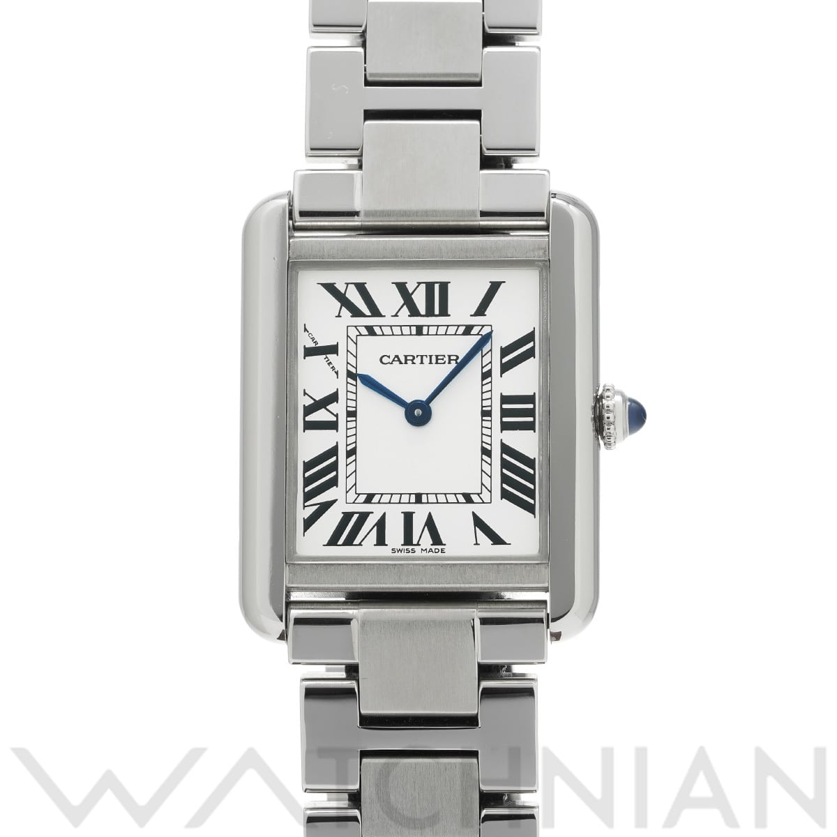 カルティエ タンク ソロ SM W5200013 シルバー レディース 時計 【中古】【wristwatch】
