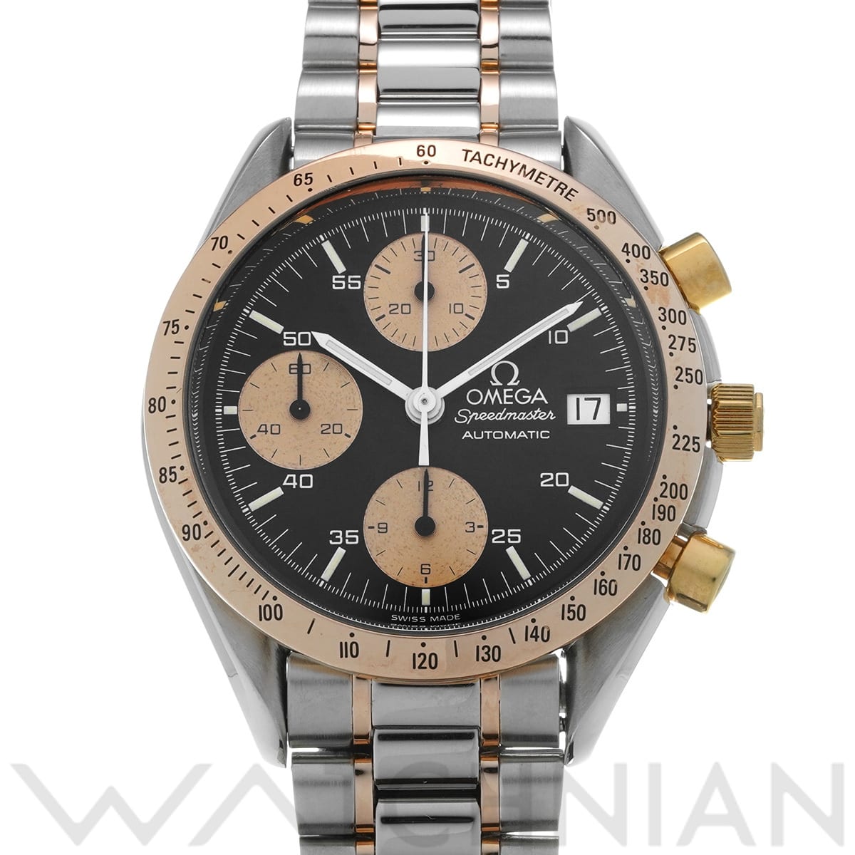 オメガ スピードマスター デイト 3316.50 ブラック/ゴールド メンズ 時計 【中古】【wristwatch】
