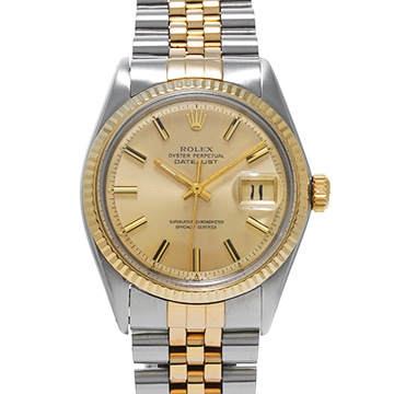 ロレックス デイトジャスト 1601 シャンパン メンズ 時計 【中古】【wristwatch】