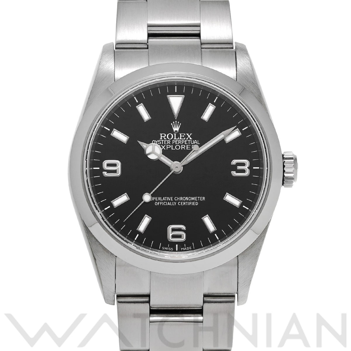 ロレックス エクスプローラー 114270 ブラック メンズ 時計 【中古】【wristwatch】