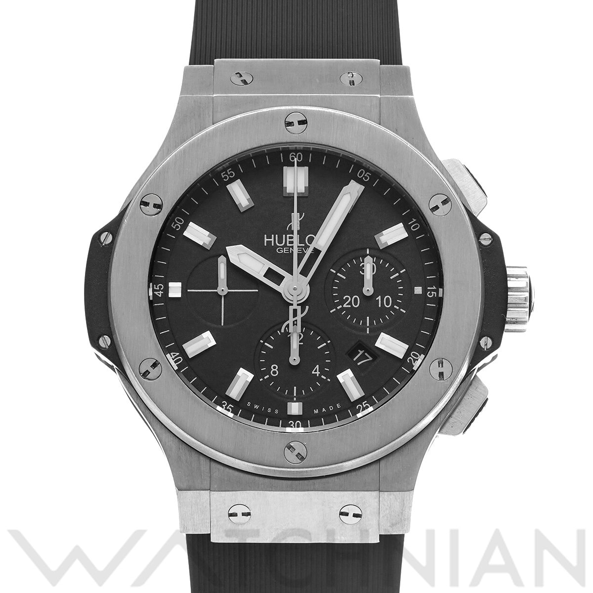 ウブロ ビッグバン スチール 301.SX.1170.RX ブラック メンズ 時計 【中古】【wristwatch】