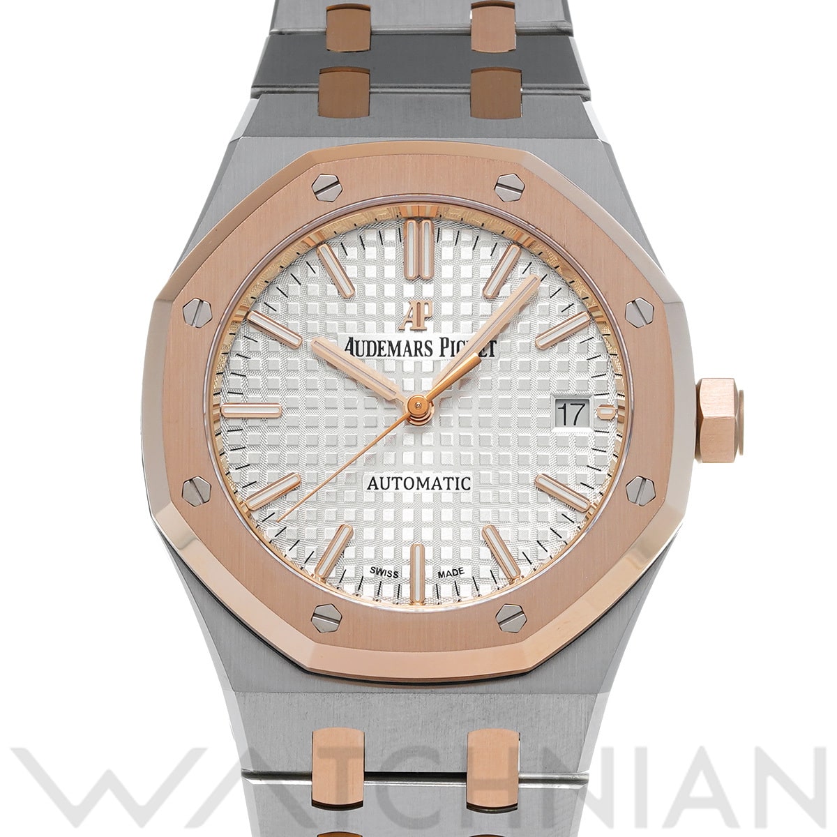 オーデマ ピゲ ロイヤルオーク 15450SR.OO.1256SR.01 シルバー ユニセックス 時計 【中古】【wristwatch】