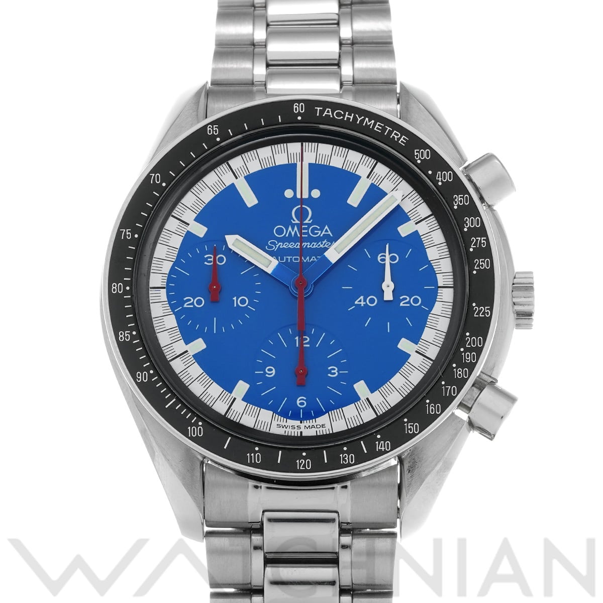 オメガ スピードマスター レーシング ミハエル・シューマッハ 3510.81 ブルー メンズ 時計 【中古】【wristwatch】