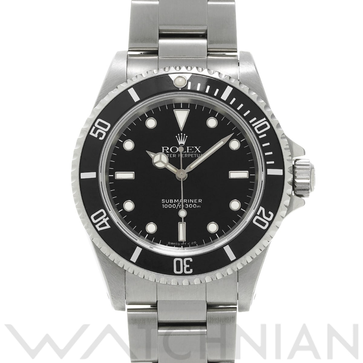 ロレックス サブマリーナ 14060 ブラック メンズ 時計 【中古】【wristwatch】