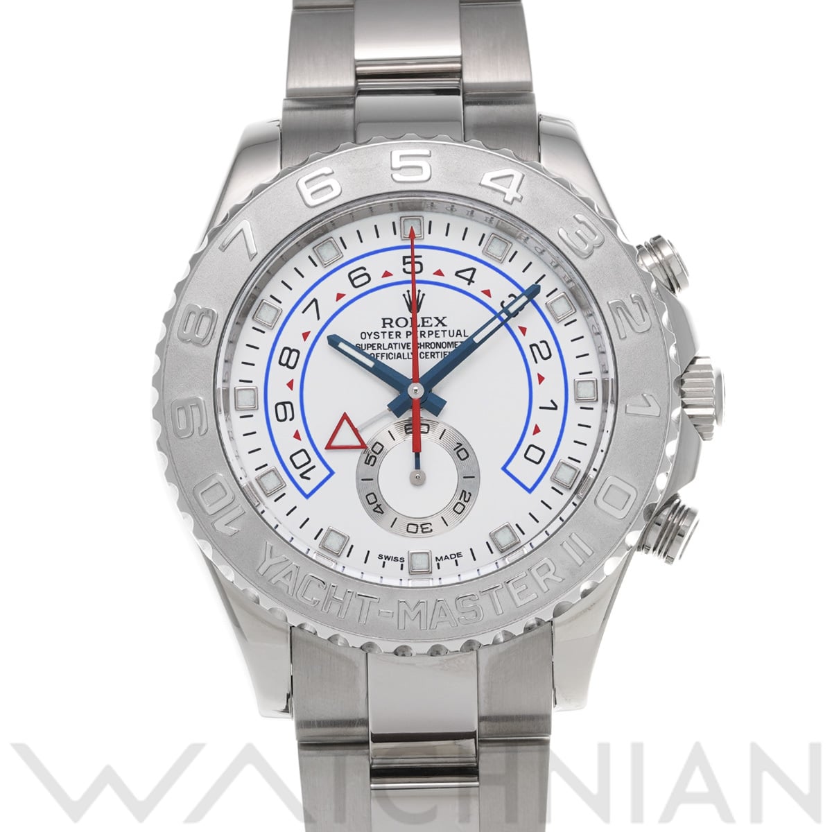 ロレックス ヨットマスターII 116689 ホワイト メンズ 時計 【中古】【wristwatch】