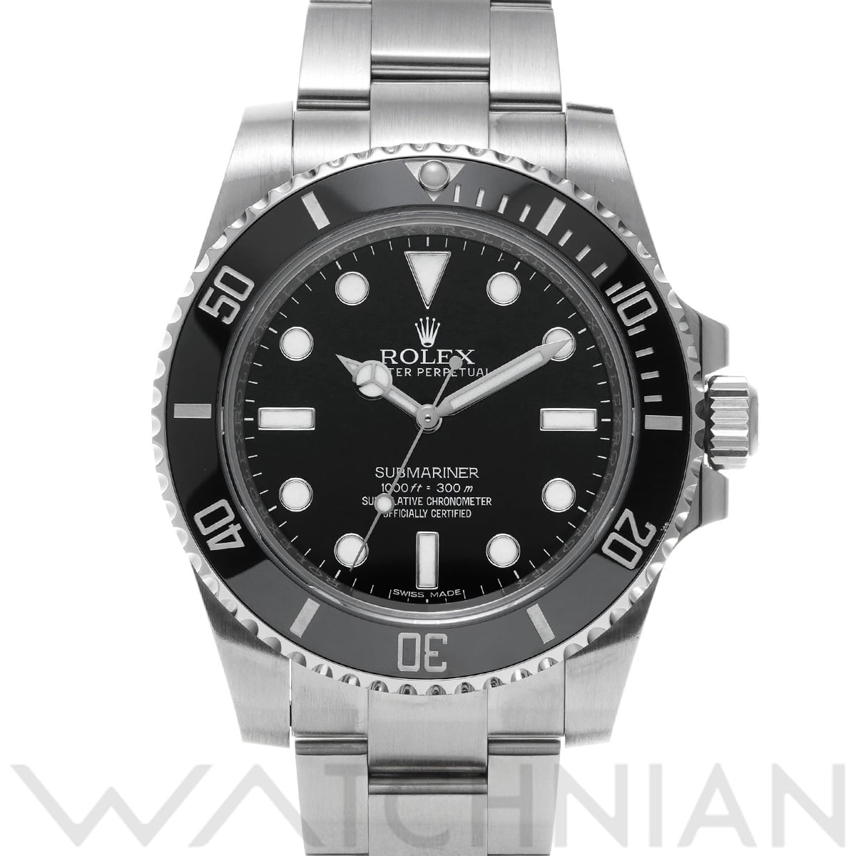 ロレックス サブマリーナ 114060 ブラック メンズ 時計 【中古】【wristwatch】