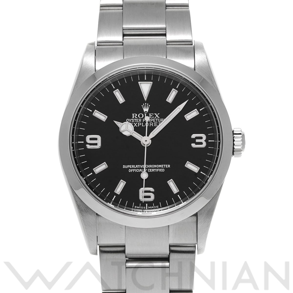 ロレックス エクスプローラー 114270 ブラック メンズ 時計 【中古】【wristwatch】