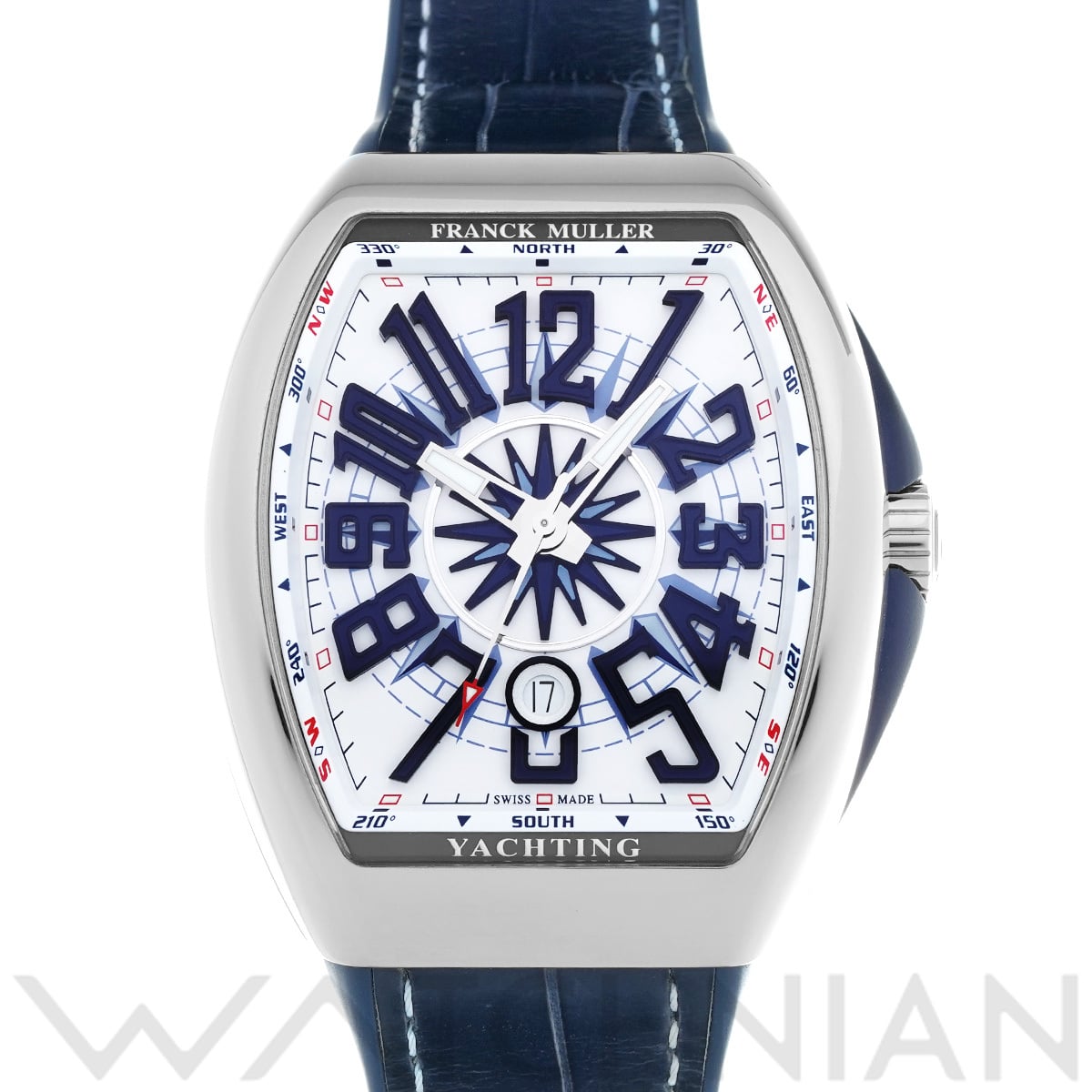 フランクミュラー ヴァンガード ヨッティング V45SCDTYACHTING ホワイト メンズ 時計 【中古】【wristwatch】