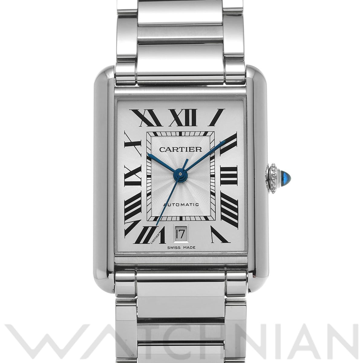 カルティエ タンク マスト XL WSTA0053 シルバー メンズ 時計 【中古】【wristwatch】