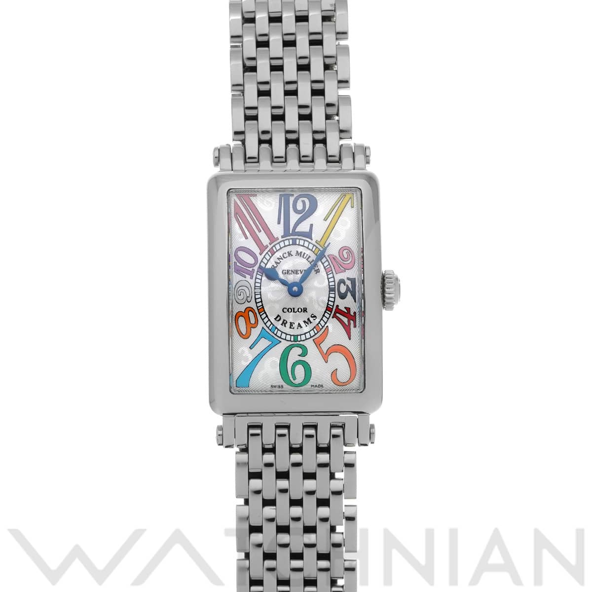 フランクミュラー ロングアイランド カラードリーム 902QZ COL DR シルバー レディース 時計 【中古】【wristwatch】