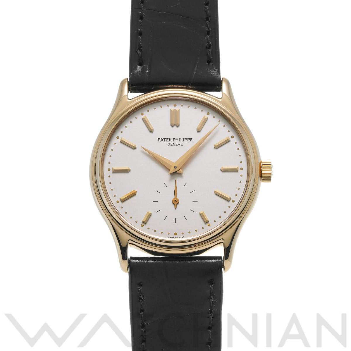 パテック フィリップ カラトラバ 3923J シルバー メンズ 時計 【中古】【wristwatch】