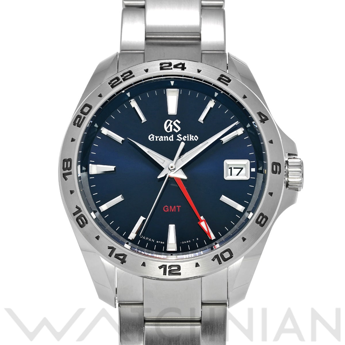 グランドセイコー スポーツコレクション クォーツ GMT SBGN005 ブルー メンズ 時計 【中古】【wristwatch】