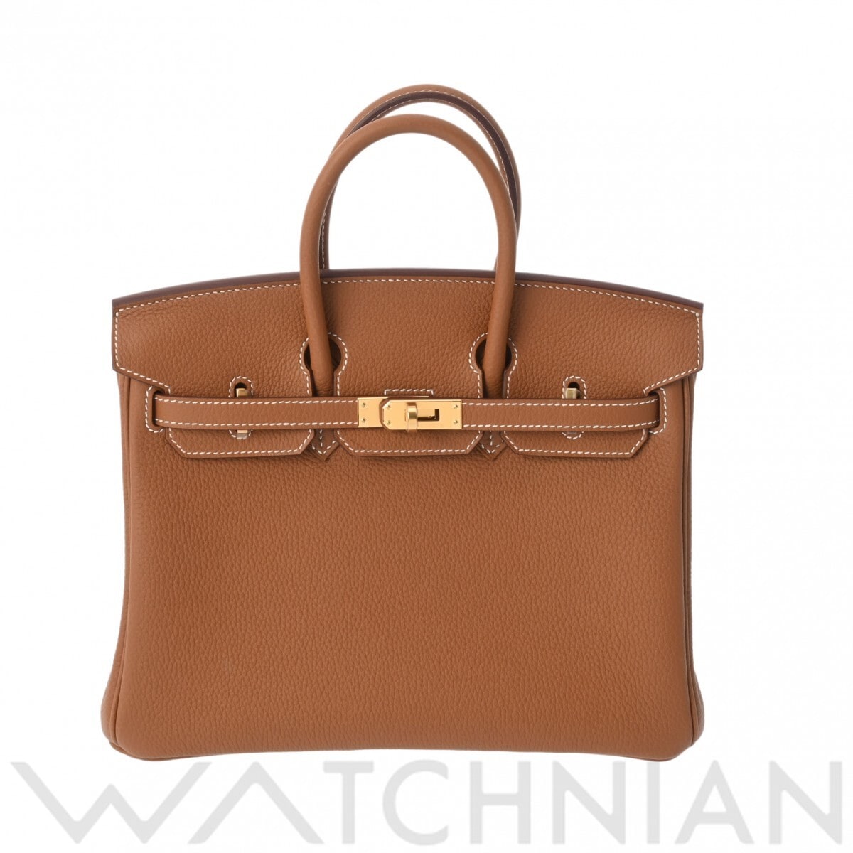 エルメス バーキン 25 ゴールド/ゴールド金具 トゴ レディース バッグ 【新品】【bag】