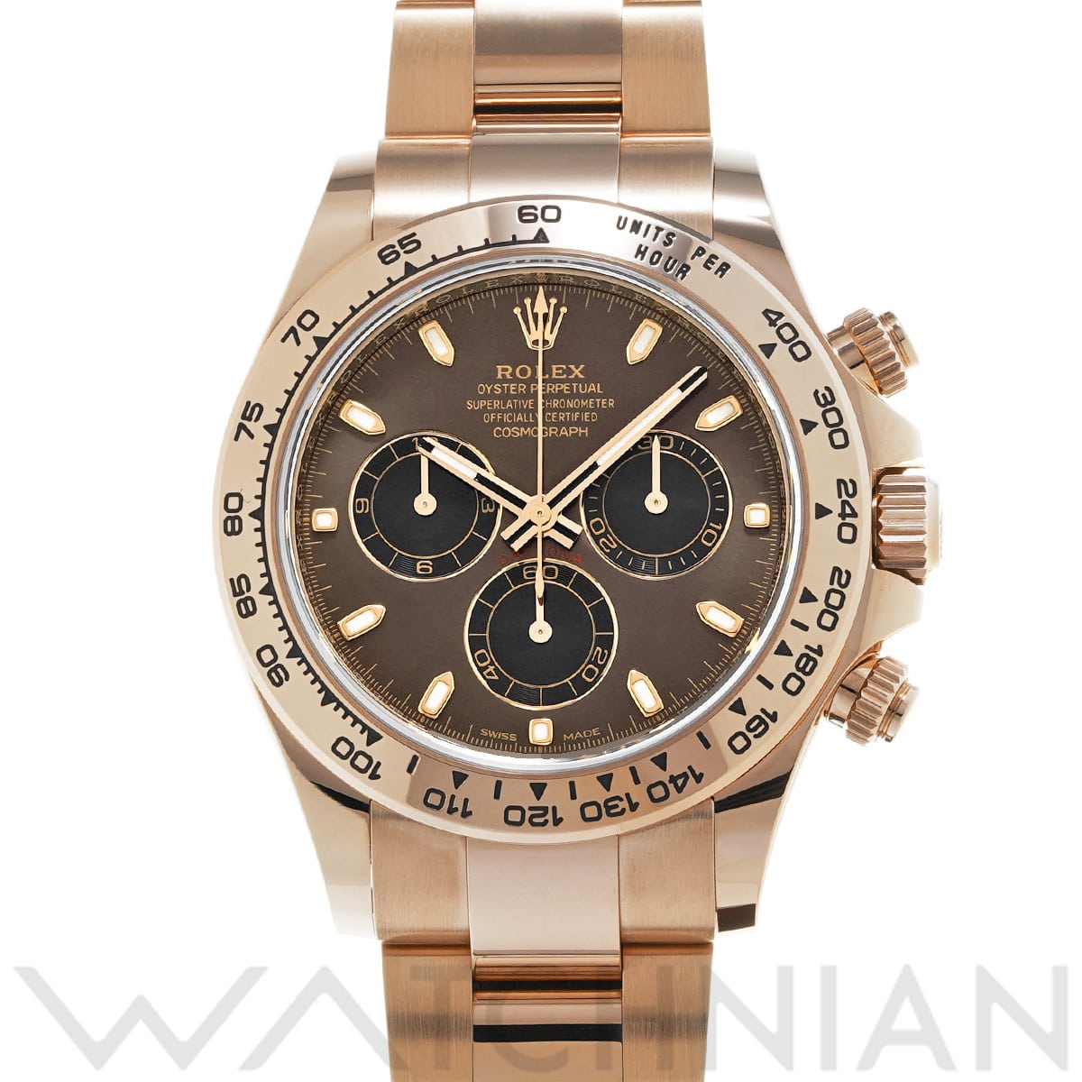 ロレックス コスモグラフ デイトナ 116505 チョコレート/ブラック メンズ 時計 【中古】【wristwatch】