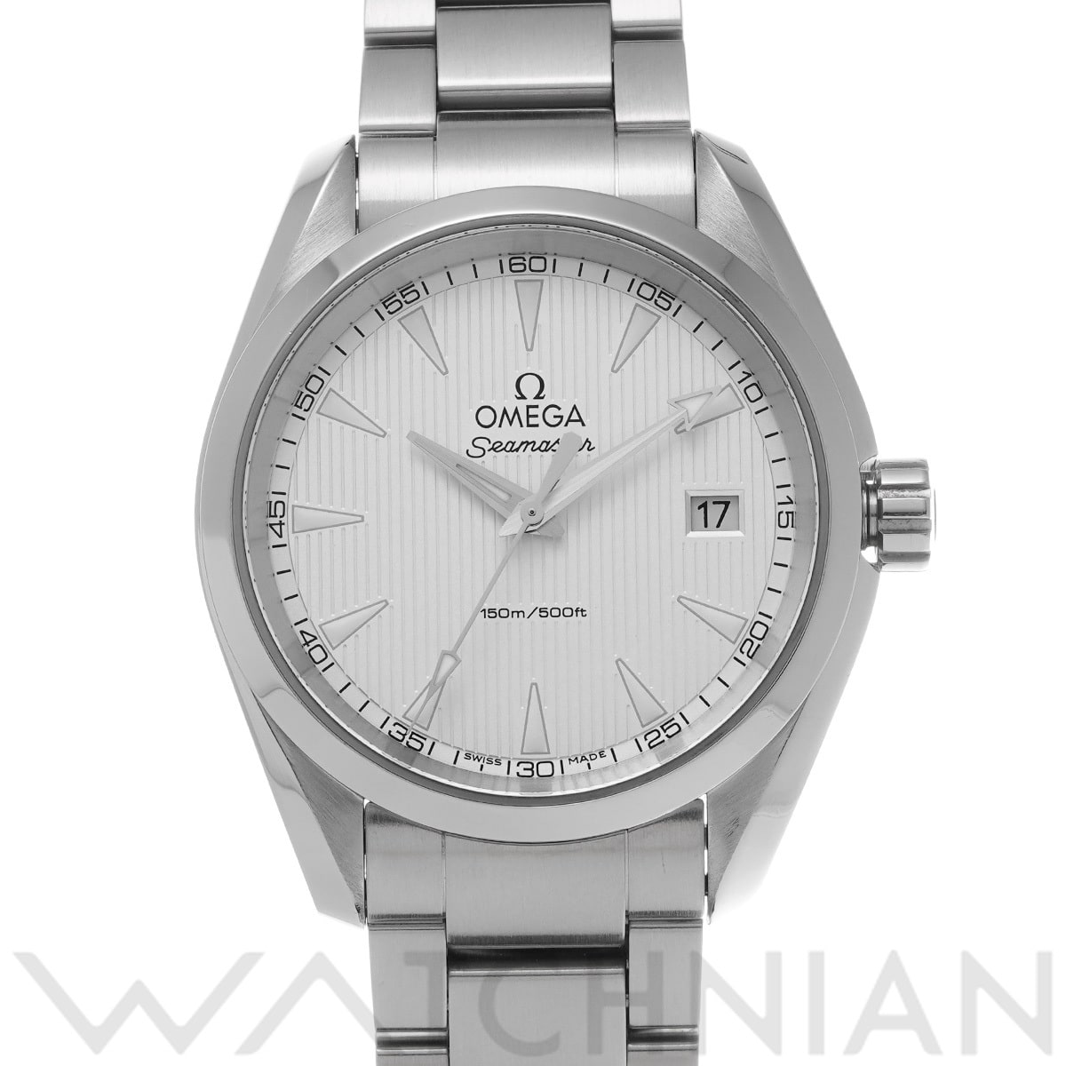 オメガ シーマスター アクアテラ クォーツ 231.10.39.60.02.001 シルバー メンズ 時計 【中古】【wristwatch】