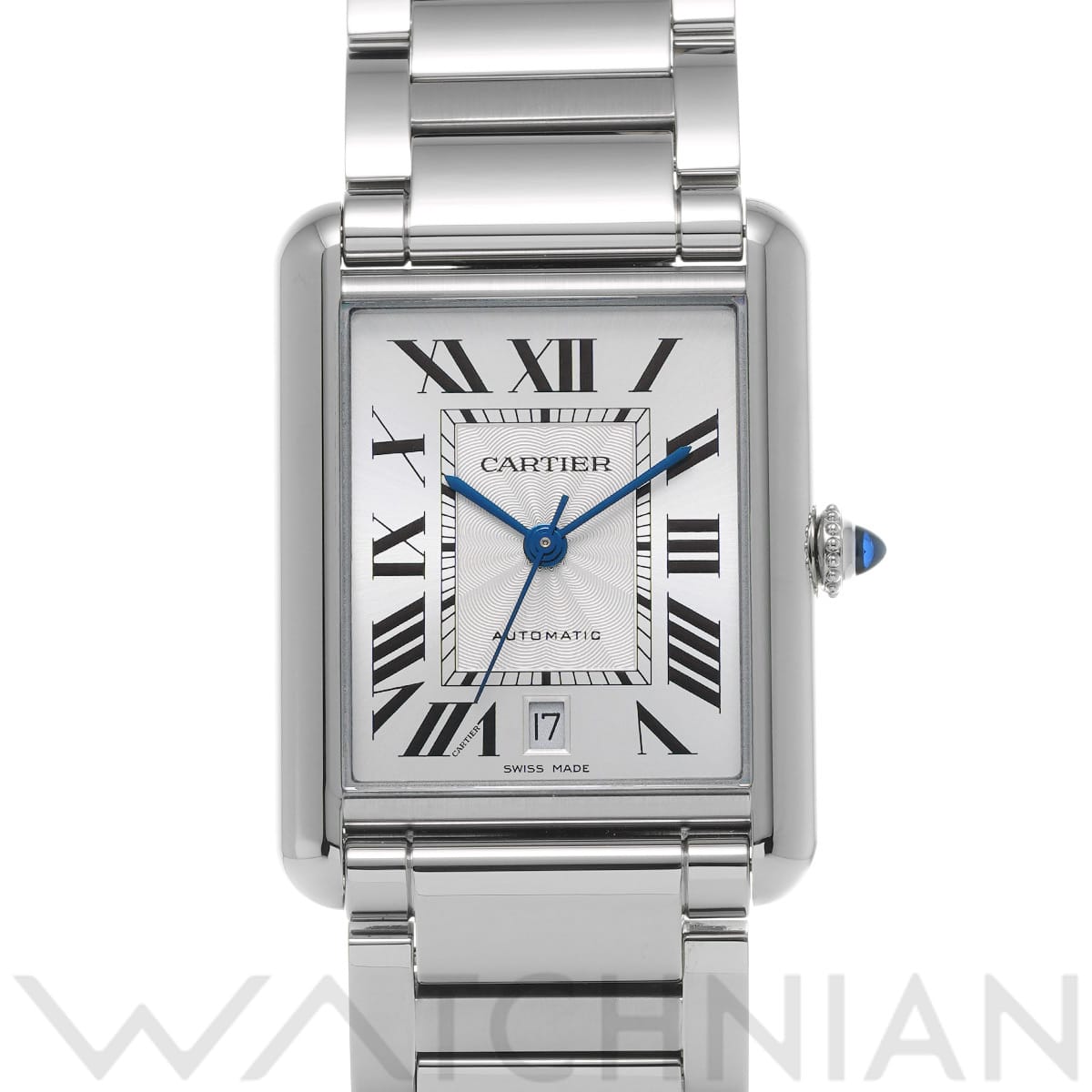 カルティエ タンク マスト XL WSTA0053 シルバー メンズ 時計 【中古】【wristwatch】