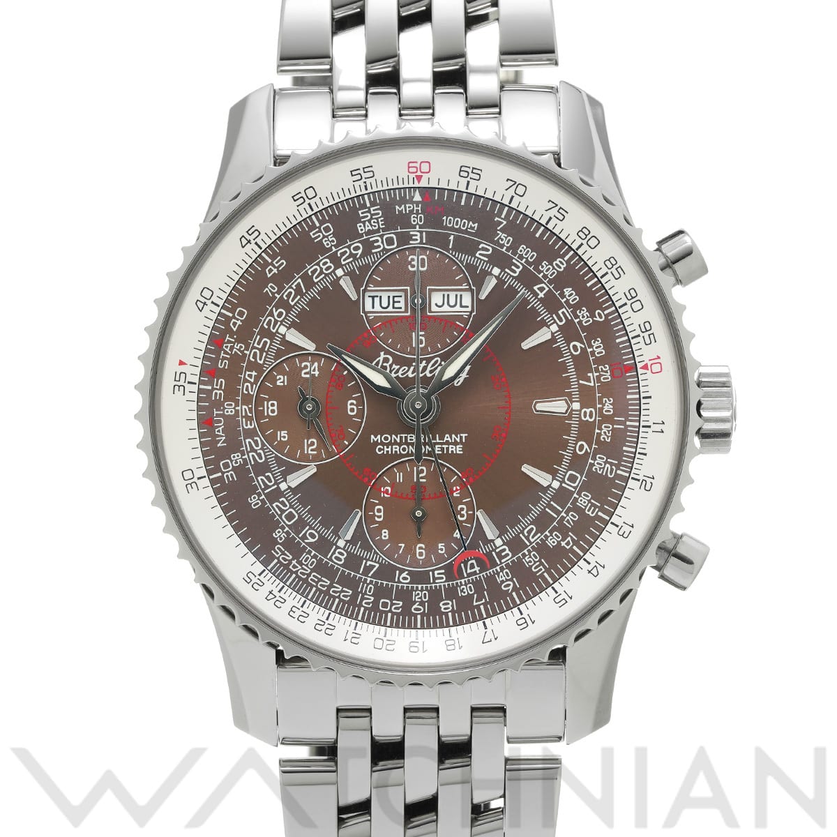 ブライトリング モンブリラン ダトラ A213Q09NP ブロンズ メンズ 時計 【中古】【wristwatch】