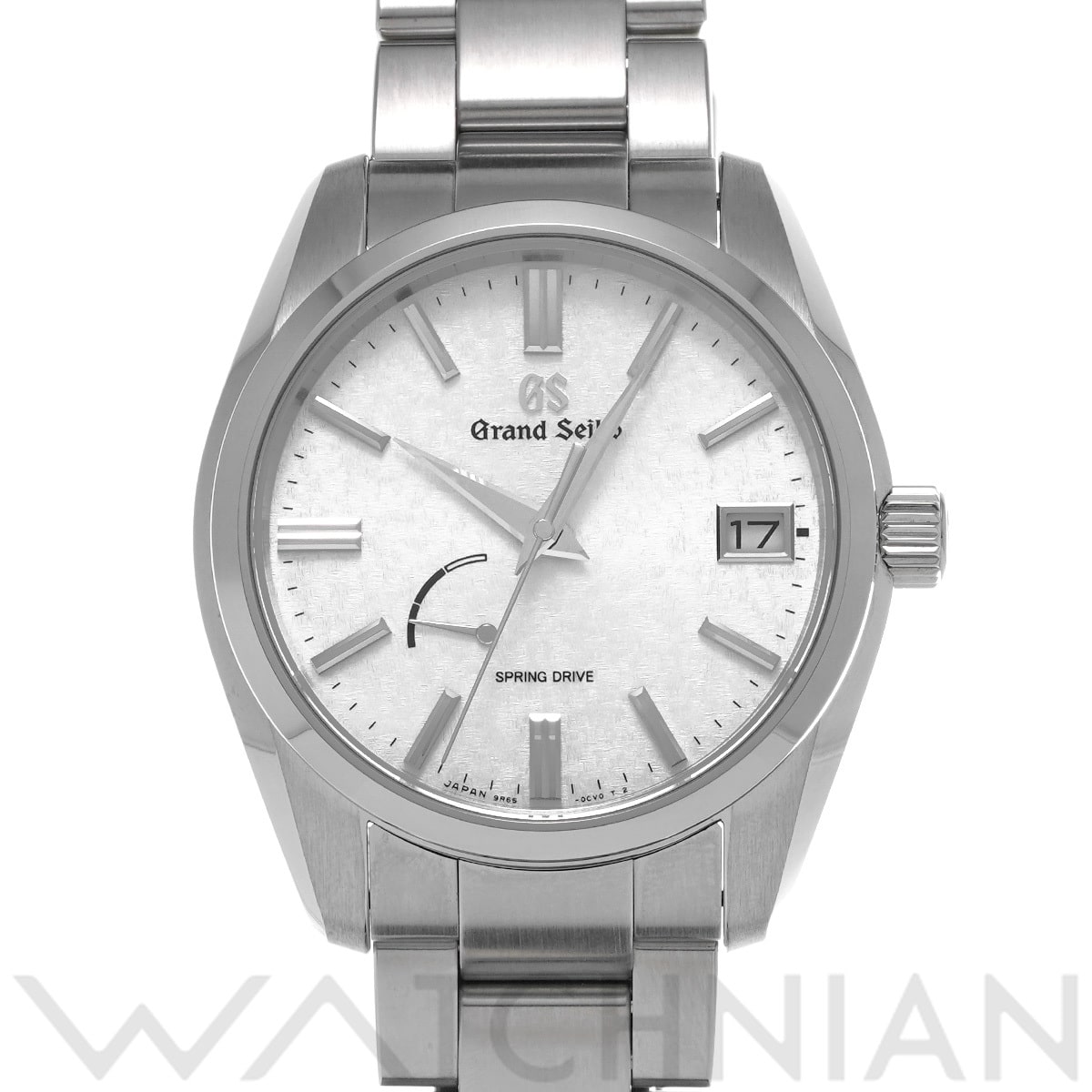 グランドセイコー ヘリテージコレクション スプリングドライブ SBGA465 シルバー メンズ 時計 【中古】【wristwatch】