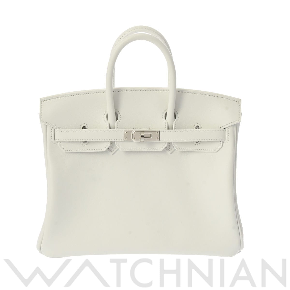 エルメス バーキン 25 ニューホワイト/パラジウム金具 ヴォースイフト レディース バッグ 【未使用】【bag】