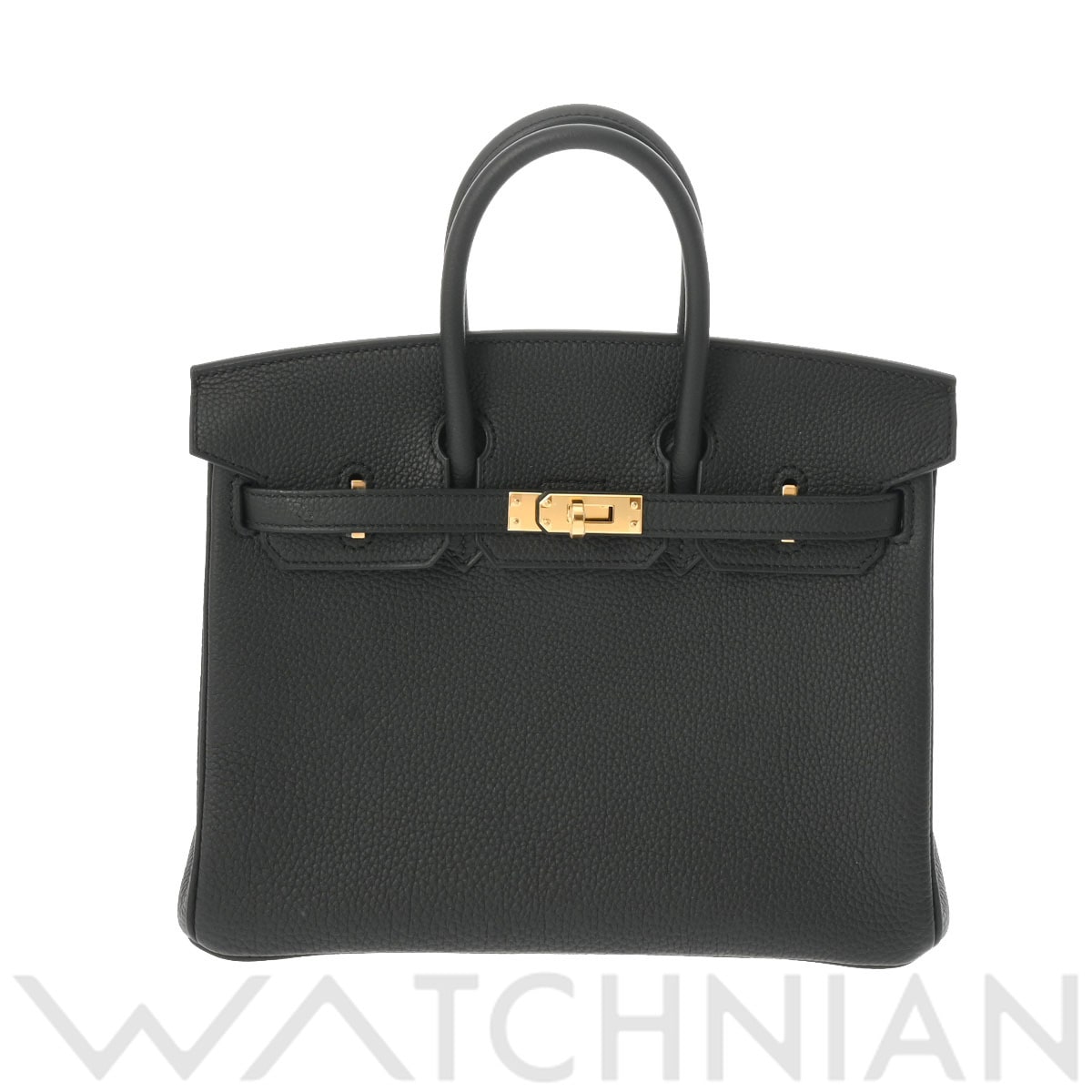 エルメス バーキン 25 ブラック/ゴールド金具 トゴ レディース バッグ 【新品】【bag】