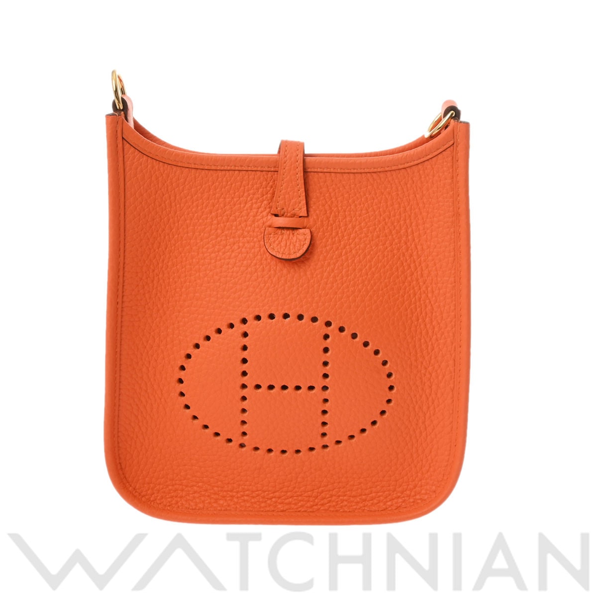 エルメス エヴリン TPM アマゾン オレンジミニアン/ゴールド金具 トリヨンクレマンス レディース バッグ 【未使用】【bag】