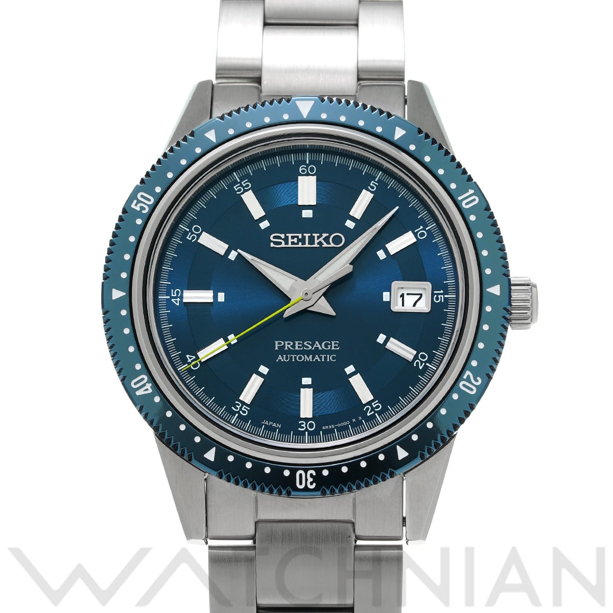 セイコー プレザージュ ジャパンコレクション 2020 リミテッドエディション SARX081 ブルー メンズ 時計 【中古】【wristwatch】