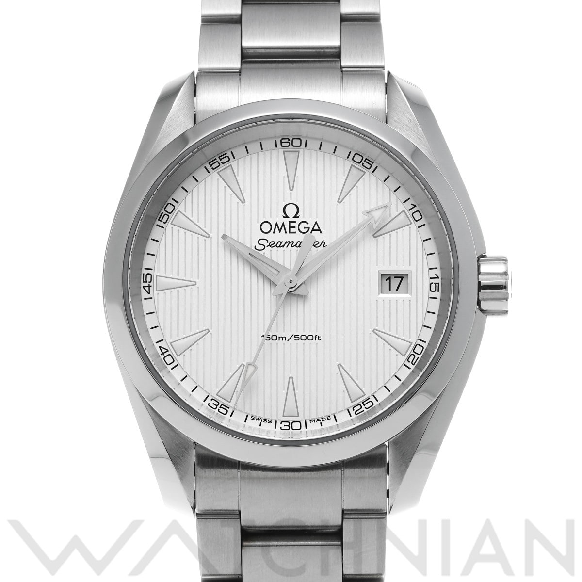 オメガ シーマスター アクアテラ クォーツ 231.10.39.60.02.001 シルバー メンズ 時計 【中古】【wristwatch】