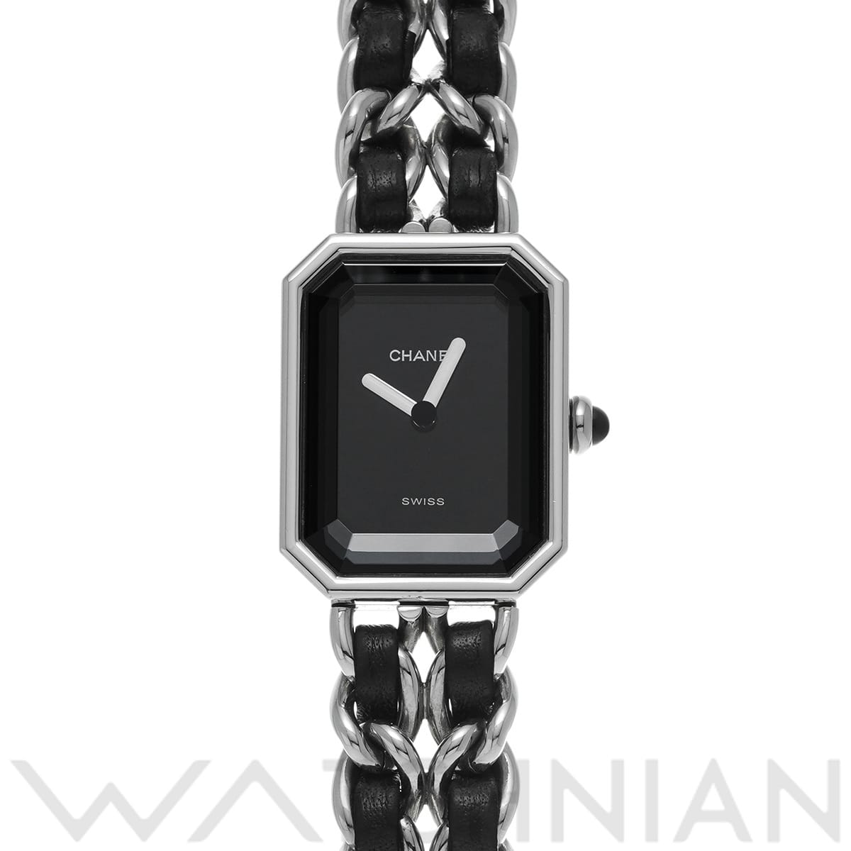 シャネル プルミエール XL H0451 ブラック レディース 時計 【中古】【wristwatch】